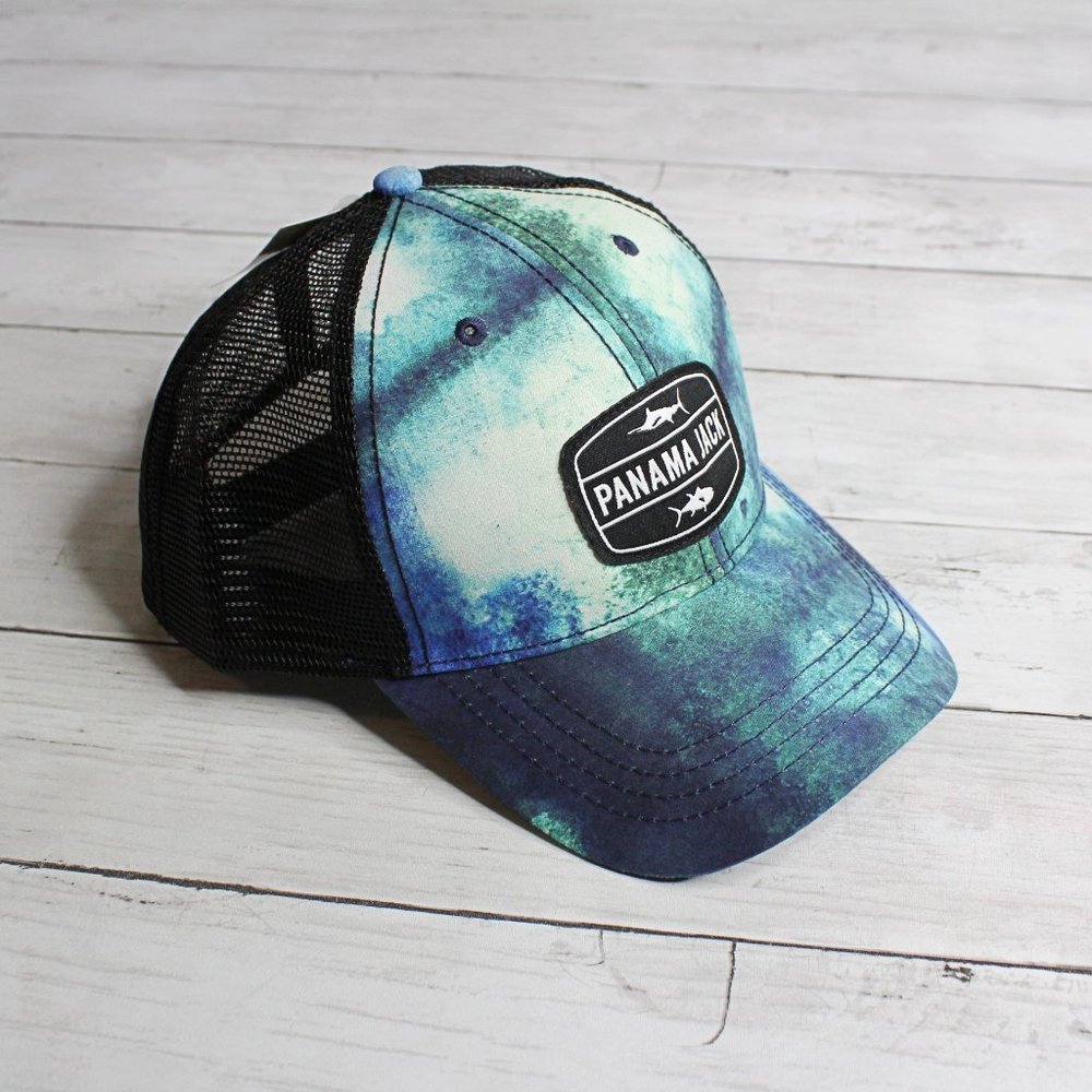 Panama Jack Men's Baseball Cap Trucker Hat One Size Mesh Adjustable